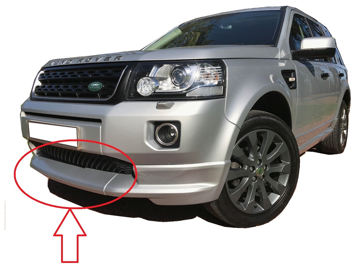 Dynamic bodykit Front center Tow eye cover for Land Rover Freelander